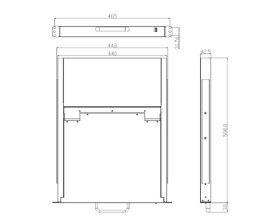 XL1716 Kvm for Keyboard and Mouse Simulation to Ensure Normal Boot