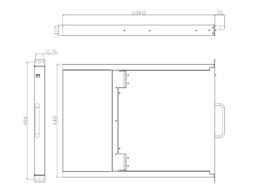 Lh1916 Kvm for Automatic PS / 2 and USB Interface Detection