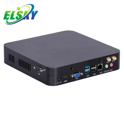 ホットセール Elsky 第 10 世代 I5 10210u デュアル LAN シンクライアント ミニ PC X86 コンピュータ 4K Dp ディスプレイ付き